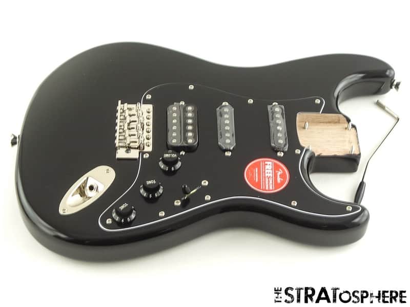 Fender Squier Classic Vibe 70s HSS Strat LOADED BODY, Stratocaster Black image 1