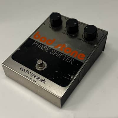 Vintage Original Phaser Electro Harmonix Bad Stone Analog Phase Shifter 1975-1981 - Black / Silver image 8