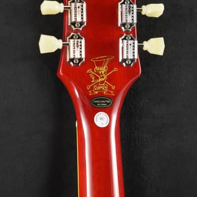 Epiphone Slash Les Paul Standard Vermillion Burst image 6