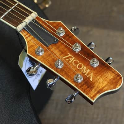 Tacoma JK50C Koa Sitka Acoustic Guitar Natural + OHSC image 11