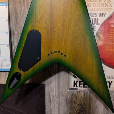Solar Guitars V2.6LB 2023 - Lime Burst Matte image 8
