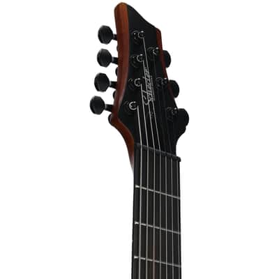 Schecter Rob Scallon C-7 Multi-Scale Electric Guitar, 7-String, Satin Dark Roast image 7