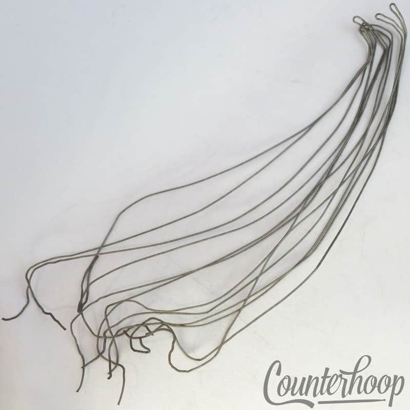 Leedy 14"12-Strands Snare Drum Coiled Silk Wound Wires Coils Indianapolis,IN USA image 1