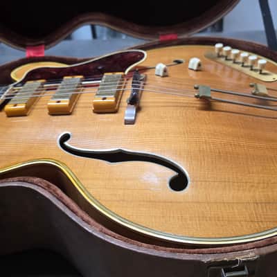 1951 Epiphone Zephyr Emperor Vari-Tone Regent Venetian Cutaway Flame Blonde New York Varitone American Vintage 50s 1950's USA Hollow Body Archtop Pre-Gibson Electric Guitar image 2