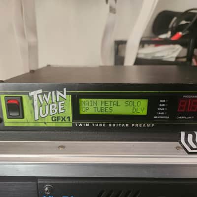 TWO DigiTech GFX-1 Guitar Tube Preamps! 1992 - Black image 8
