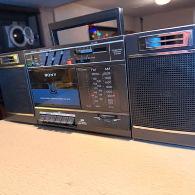 Vintage Sony CFS-3000 Detachable Speaker System Stereo Cassette Recorder WORKS image 4