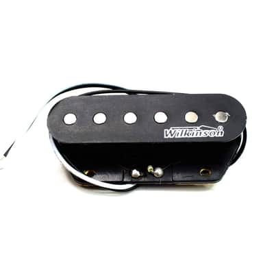 Wilkinson MWTB Tele Bridge Pickup - Black image 1