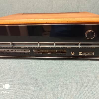 Heathkit AR 19 1970 - Pecan wood silver face image 11