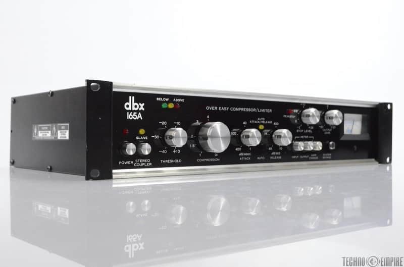 DBX 165A Over Easy Compressor Limiter Sunset Sound #30500 | Reverb