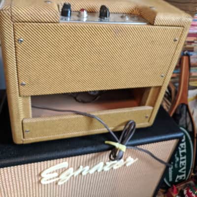 Fender Champ 5F1 Narrow Panel 5-Watt 1x8" Guitar Combo 1958 - 1964 - Tweed image 5
