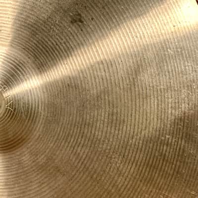 17" Paiste Formula 602 Pre-Serial 1960s Crash Ride Cymbal 1526g *Video Demo* image 4