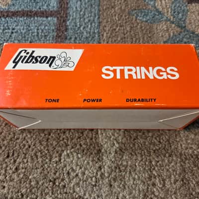 NOS Box of Vintage 1960's Gibson "Mona-Steel" 240 Guitar String Sets! Great Display, Case Candy! image 5