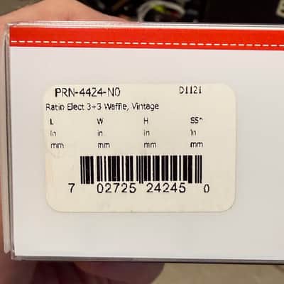 Graph Tech PRN-4424-N0 Ratio Tuners 3x3 Waffleback Plastic Keystone image 3