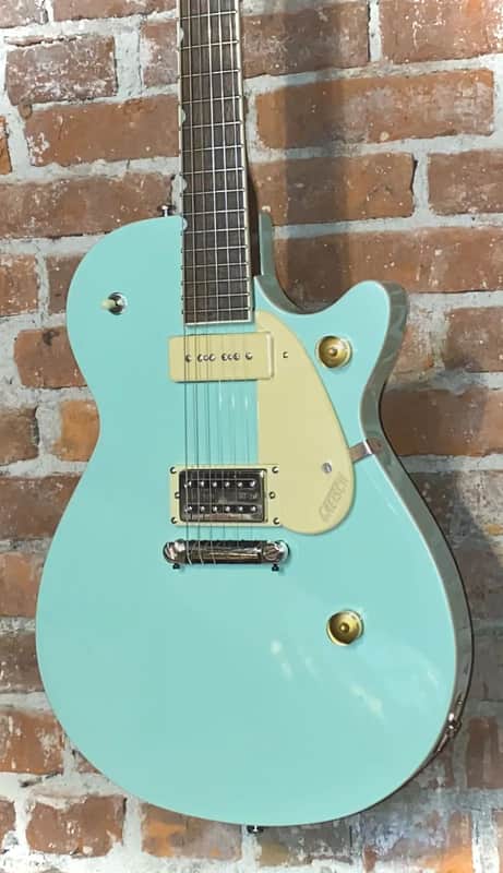 Gretsch G2215-P90 Streamliner Junior Jet Club Mint Metallic, This Guitar Flat Our Rocks with Tone image 1
