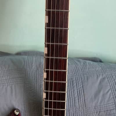 ESP LTD MH-327 2021 - See Thru Red 27 fret image 13