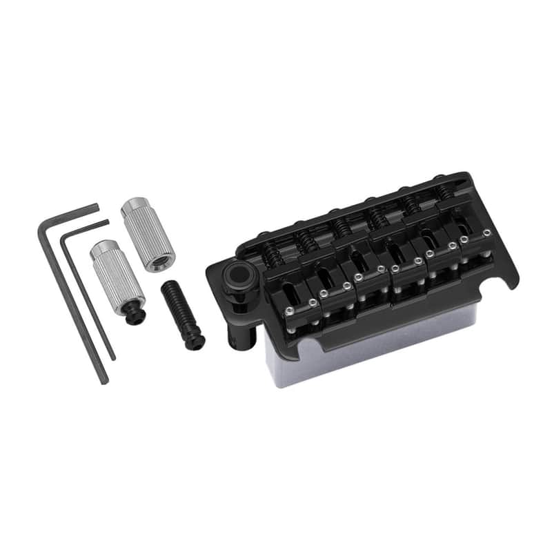 Contemporary Two Pivot Mount Vintage Saddles 510TS Tremolo System-Black image 1