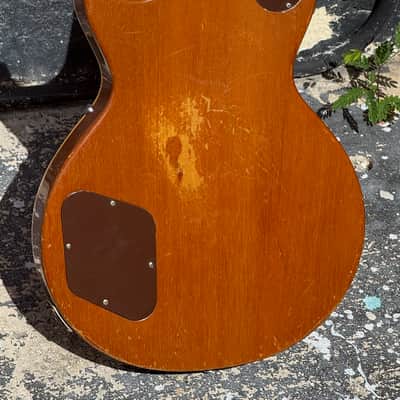 Gibson Les Paul Std. 1969 -stunning early '69 Gold Top featherweight example w/special features. image 5