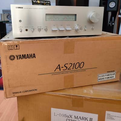 Yamaha A-S2100 AMPLIFICATORE INTEGRATO / PERFETTO PARI AL NUOVO / FULL SET  A-S2100  SILVER image 2