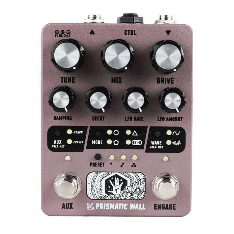 Electronic Audio Experiments Prismatic Wall Sympathetic Resonator Pedal image 1