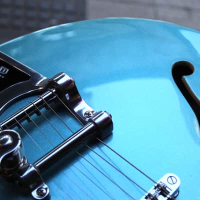 VINTAGE "VSA500B with Bigsby, Gun Hill Blue" 3, 95 KG image 6