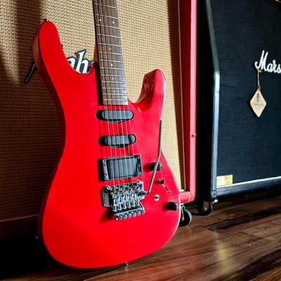 1989 Westone Spectrum I - WE1400RD - Floyd Rose - Red - w/Gig Bag image 2