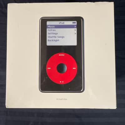 Apple iPod Vintage U2 Special Edition Black/Red (20 GB) Unopened/Mint/Factory Sealed/RARE! image 2