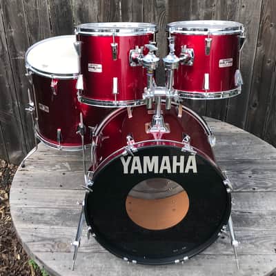 Yamaha Stage 5000 Series Drum Set 80’s (MIJ)Beech & Mahogany Shells image 3