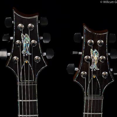 PRS Private Stock 5671 Doubleneck Baritone/6 String Black Cherry Burst image 5