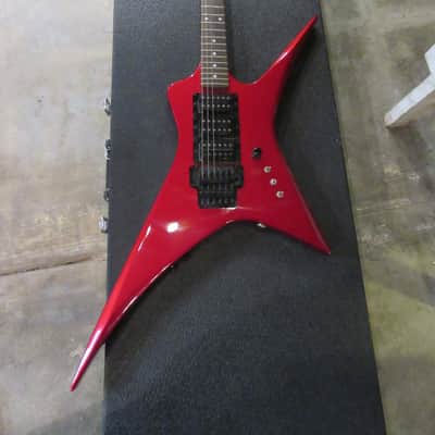 1980's Kramer Voyager Red w/hardshell case image 2