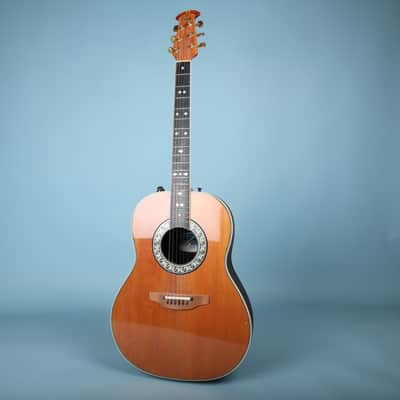 Ovation Acoustic-Electric Guitar 1617 Legend Solid Spruce Top USA Made image 2
