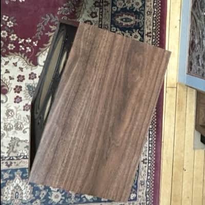 Pioneer CS-911A Kabuki speakers 1975 - premium, rich walnut wood veneer applied over thick high-density particle board image 4