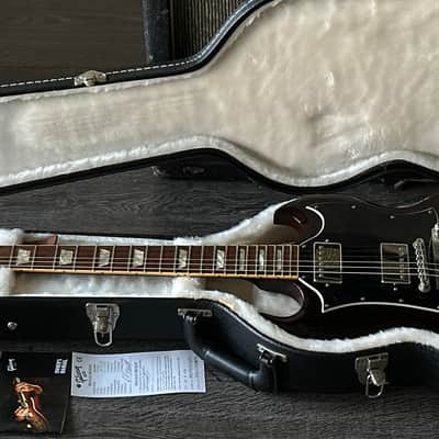 Gibson SG Angus Young Signature Model with Vibrola Checklist & Case image 7