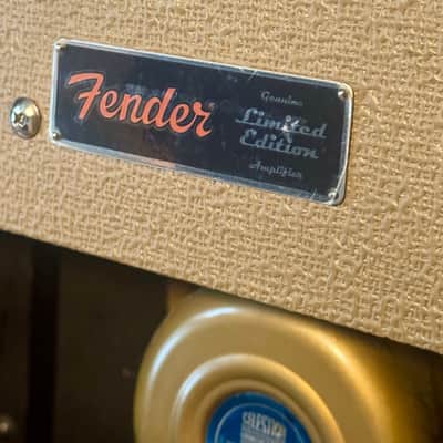 Fender '65 Princeton Reverb Reissue "Golden Hour" FSR Limited Edition 12-Watt 1x10" Guitar Combo 2017 - Tan / Wheat image 3