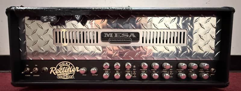 Mesa Boogie Dual Rectifier Solo Head 2-Channel 100-Watt Guitar Amp Head 1992 - 2000 - Various image 1