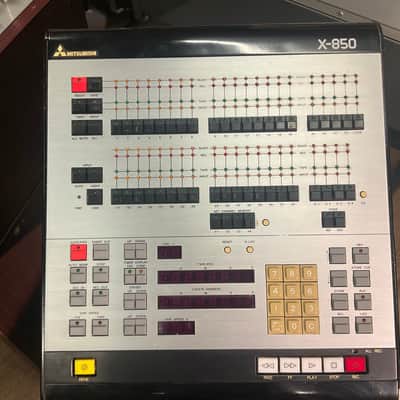 Mitsubishi X-850 reel tu reel + REMOTE CONTROL +CABLE ORIGINAL image 21
