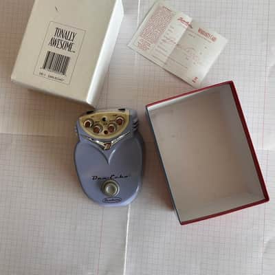 Danelectro Dan Echo 2000s - Lavender Excellent Condition in box image 12