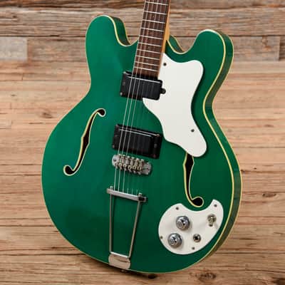 Mosrite Celebrity Translucent Green 1968 image 2
