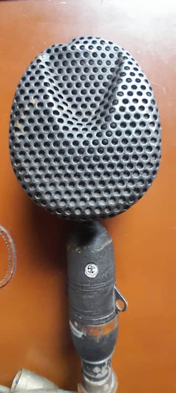 RARE Vintage STC Pre-Coles 4038 BBC Brass Studio Ribbon Microphone Late 50's Early 60's image 1