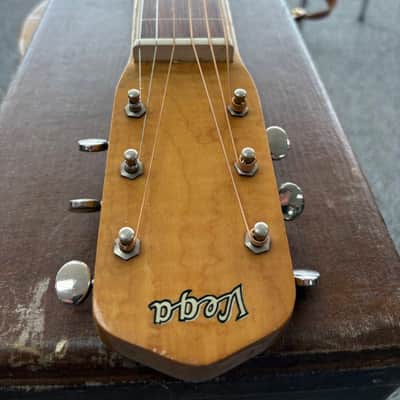 Vega Triumphal Lap Steel 1940s-1950s - Flame Maple image 3
