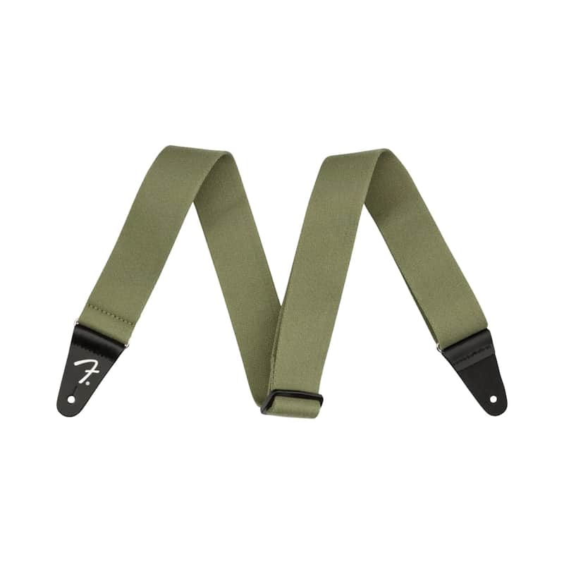 NEW Fender SuperSoft Strap - Olive image 1