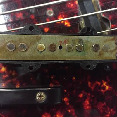 Fender Jazz Bass Lefty 1974 Sunburst Rosewood Fingerboard Bild 17