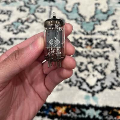 Telefunken 12AX7 Ribbed Plate Vintage Vacuum Tube - Diamond Bottom image 3