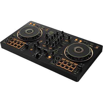 Pioneer DJ DDJ-FLX4-N 2-Channel DJ Controller 2024 - Bkack & Gold image 3