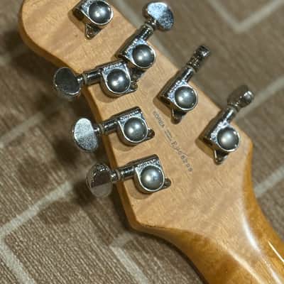 Dean Avalanche 7 2000s - Translucent Red 7-String Electric Guitar String Through Body image 5