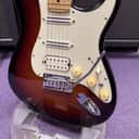 Fender American Deluxe Stratocaster HSS MN TT Sunburst inc Hard Case (MODIFIED) (2013) 2013