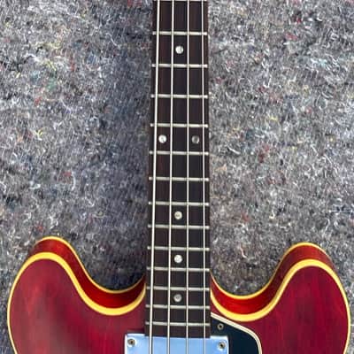 Gibson EB-2D 1968 - Cherry Red image 8
