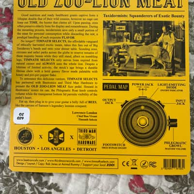Third Man Hardware Old Zoo Lion Meat Fuzz 2026 - Brown image 3