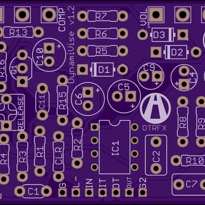 DynamiVise PCB - Build your own modded Lovesqueeze Compressor Pedal! image 1