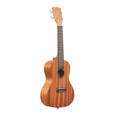 Kala KA-15C Satin Mahogany Concert Ukulele Bundle with Gig Bag, Tuner, Strap, and Aquila Strings image 5