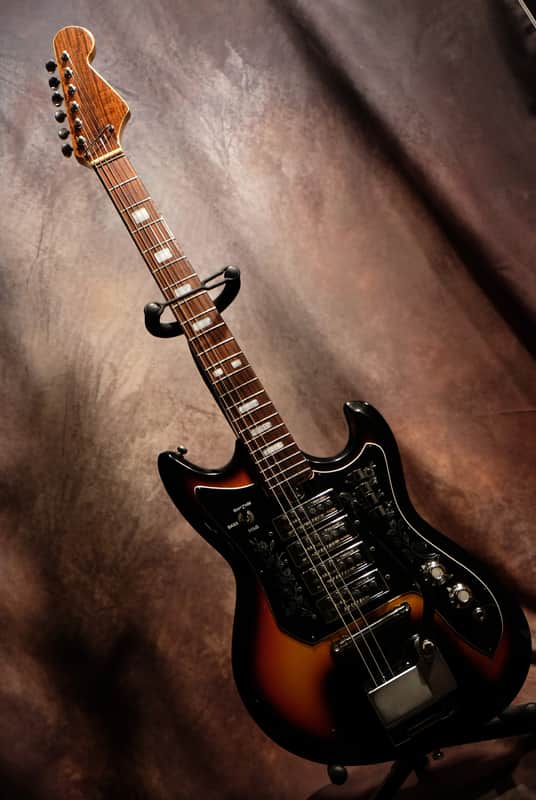 Teisco Del Rey ET-440 Spectrum 4 1960s - Sunburst image 1